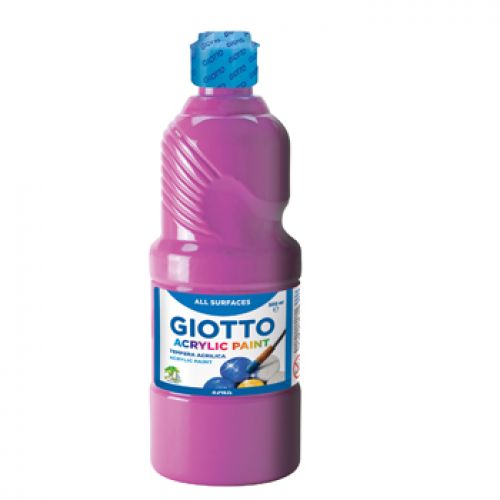 Guache Liquido Giotto Acrilico 500ml Magenta , Giotto , 160533710 , 8000825969867